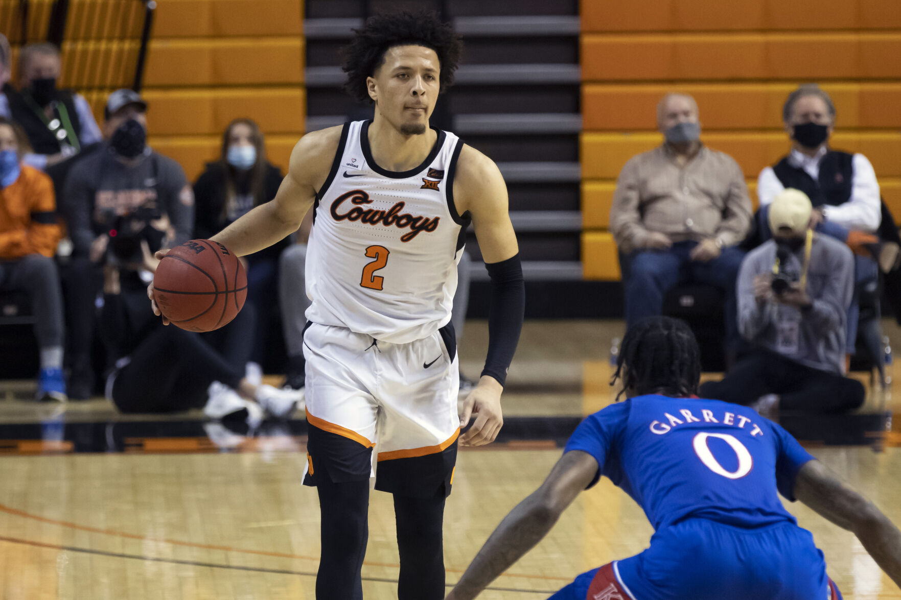 Kansas Oklahoma St Basketball